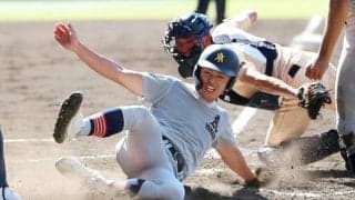 青森山田が気づいた相手投手の癖　「行けたら行け」4人が盗塁成功