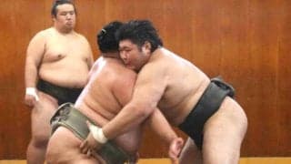 幕下・不動豊が申し合い稽古で８連勝　大学４冠で春場所幕下付け出しデビューの男は「秋場所は全勝したい」