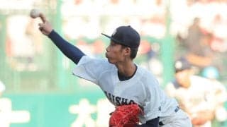 ドラフト上位候補の大分商の剛腕が今大会最速の151キロを計測！圧巻の投球にスタンドもどよめく【26年夏甲子園】