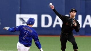 【阪神】遊撃・熊谷敬宥のぎりぎりのプレーはダブルの不運　失策判定＆リクエストもなし