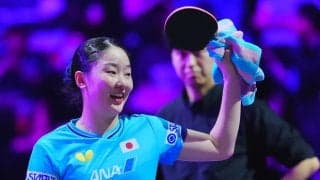 【卓球】張本美和４強決める！５連続得点などで突き放し難敵シン・ユビンを４－１で退ける