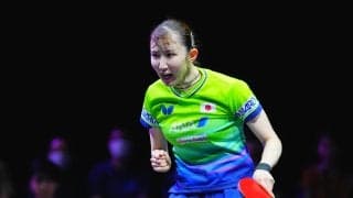 【卓球】早田ひな、第４セット奪う！マッチポイント許すも６連続得点でひっくり返し１－３とする