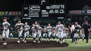 初戦敗退の立正大淞南　夏の甲子園から「受け継いでいかなければ」