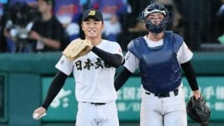 「最後いくぞ」監督は告げた　日本文理、けがの主将が立ったマウンド