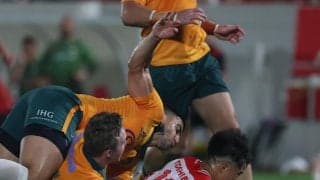 【ラグビー】日本、歴史的初勝利ならず…オーストラリアに８戦全敗　明大４年伊藤龍之介が初Tも