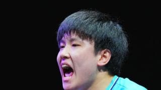 【卓球】張本智和、４強進出　美和との兄妹同時Ｖまであと２勝　フランスのＡ・ルブランを下す