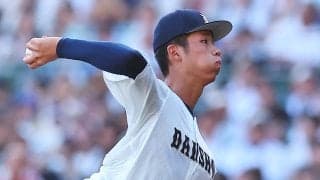 【甲子園】大分商が29年ぶり白星　プロ注目の平田玲翔が151キロ救援で逆転呼び込む