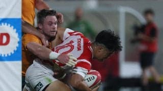 【ラグビー】明大４年のSO伊藤龍之介　テストマッチ４戦目で初トライもオーストラリアに惜敗