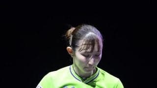 早田ひながベスト８敗退　蒯曼に１－４で敗れ「迷いながらプレーしてしまった。実力不足だった」