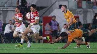 【ラグビー】植田和磨が豪州相手にテストマッチ初トライ「自分の持ち味を生かすことができた」