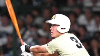 英明１５年ぶり夏１勝　松原「今までやってきた練習を信じて」走者一掃の決勝打　エース冨岡１失点完投