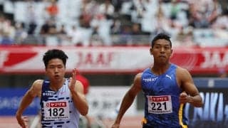 【陸上】サニブラウン＆小池祐貴が直前キャンセル　男子100mスタートリスト発表