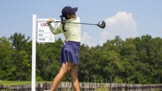 史上3人目の日本勢Vへ岩永杏奈が準決勝に進出 全米女子アマは順延
