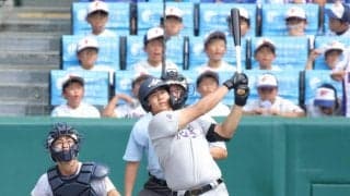 花巻東２年連続初戦突破！今春四国大会Ｖの新田を撃破　プロ注目の４番・古城は２安打　チームは甲子園騒然の好走塁で価値ある追加点奪取