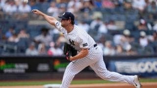 ヤンキースのエース右腕コール、球団最速で1000三振に到達「完璧な締めくくりになった」
