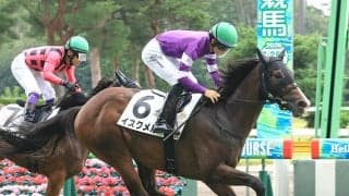 【新潟２Ｒ・２歳新馬】イスクメルが上がり最速で差し切り勝ち　田山旺佑騎手「もっともっと良くなる馬」