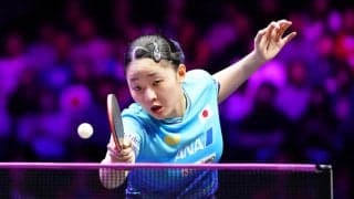 【卓球】張本美和、第２Gを奪取…９－10から３連続得点　世界６位中国選手と激突