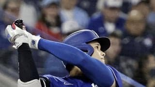 大谷翔平　執念の決勝適時内野安打！九回に１点リード追いつかれるも直後に全力疾走　左膝に不安抱える中での激走に敵地が騒然　７連敗脱出