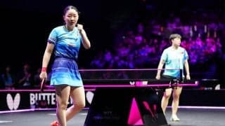 【卓球】張本美和、第５Ｇは落とす…相手のタイムアウト後に失点　世界６位中国選手と激突