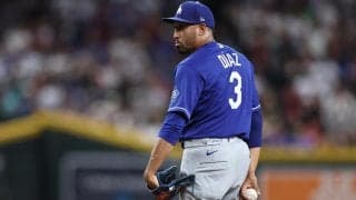 ドジャース・ディアスがまたしても救援失敗　連敗脱出目前の９回に追いつかれて延長戦に突入