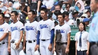 「甲子園に来たからゴールではなかった」 新田が愛媛県勢5年ぶりの勝利逃す…指揮官は悔しさあらわ「宿題がたくさんできた」【26年夏の甲子園】
