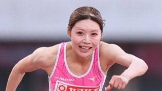 【陸上】中島ひとみが向かい風にも負けず再び１２秒６２の衝撃　予選で出した日本記録と同タイムで優勝　富士北麓ワールドトライアル