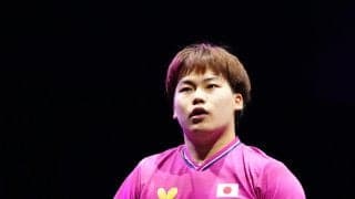【卓球】19歳松島輝空が反撃開始…第３Ｇを奪う　４歳上張本智和との直接対決