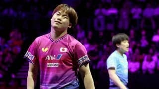【卓球】１９歳・松島輝空、地元Ｖならず　昨年王者・張本智和との日本勢対決の準決勝で２-４と力尽きる…ＷＴＴチャンピオンズ横浜