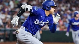 連敗ストップを手繰り寄せた“全力”　左膝の痛みを抱える大谷翔平の決勝打にド軍同僚も感嘆「ショウヘイが全力疾走をしてくれたのは、本当に大きかった」
