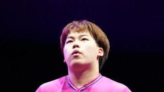 【卓球】日本男子Wエース対決は大熱戦　松島輝空が17－15で第4G奪取…同点で後半戦へ