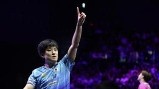 卓球　張本智和が松島下し２連覇に王手　美和との兄妹優勝へ「自分もしっかり自分の試合に集中したい」