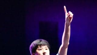 【卓球】張本智和「気合は昨日以上に入っていた」松島輝空に勝利…妹・美和との兄妹V王手