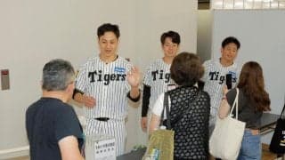 阪神　被災地熊本出身の大竹らが募金活動に参加「自分もできることをやっていきたいという気持ちに」
