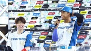 決勝打の日本ハム・万波「当たり前に“恋も野球も”なんで」　お立ち台でファンにボード文言変更の珍要求　球宴で失恋告白も「みんなで暑い夏にしましょう！」