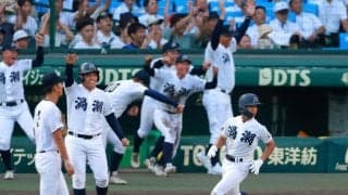 鳴門渦潮が延長十回サヨナラ勝ち　現校名では初勝利　前身の鳴門工時代の０８年以来、１８年ぶり甲子園白星