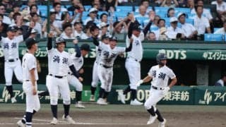 【甲子園】鳴門渦潮がサヨナラで18年ぶり白星　八王子実践とのタイブレーク制す