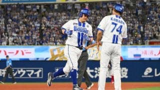 【DeNA】筒香嘉智、出場４試合連続アーチ　先制弾で先発のルーキー片山皓心を援護