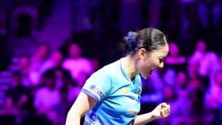 【卓球】張本美和がＶ王手…第４ゲームを接戦の末に奪取　優勝まであと１ゲーム