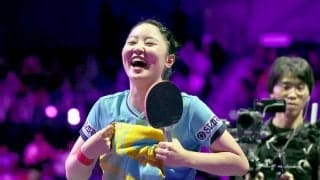 【卓球】張本美和、日本開催のチャンピオンズ初制覇「これ以上の幸せはない」　決勝で昨年女王の中国選手に４-２…ＷＴＴチャンピオンズ横浜