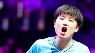 【卓球】2連覇＆兄妹優勝狙う張本智和、第１ゲーム先制許すも第２ゲーム奪い返す