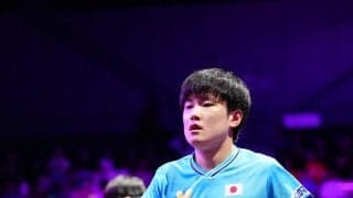 【卓球】２連覇＆兄妹優勝狙う張本智和、第1ゲーム７－11で落とす
