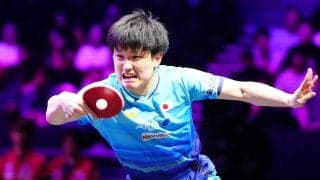 【卓球】2連覇＆兄妹優勝狙う張本智和　第2、3ゲームを連取で2－1とリード