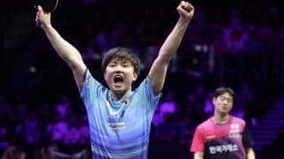 張本きょうだいアベックＶ！智和２連覇　妹・美和に続いた！「僕たちの優勝はお父さん、お母さんの優勝」決勝日韓戦制す　野球スイングパフォーマンスで歓喜爆発　本音もちらり「妹が先に決めて緊張した」