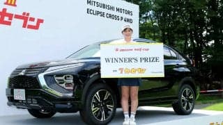 【女子ゴルフ】優勝副賞は三菱自動車、明治製品１０年分！　吉沢柚月が賞金１６２０万円の他に獲得したものとは