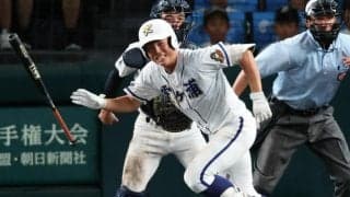 「父の甲子園8強超える」　父と同じ舞台に立った霞ケ浦・西野選手