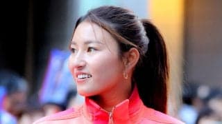 【サーフィン】パリ五輪代表の23歳松田詩野、水色ビキニトップ姿に反響「ドキッとしました」