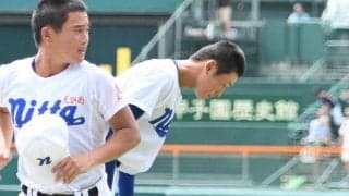 プロ注目の新田・築山　プロ志望届提出せず社会人野球へ　８回８安打４失点「この悔しさを胸にやっていきたい」