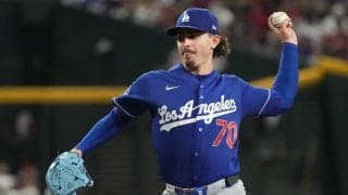 ドジャース・ロブレスキが３試合連続で炎上…４回途中６安打４失点で無念の降板