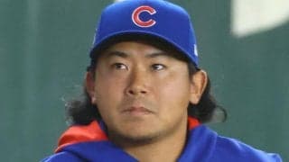 「まるでモデルみたい」「ルーヴル美術館に飾って」今永昇太がコミュ力発揮でどや顔ｗ新加入の１１８勝右腕と長髪なびかせ華麗なポーズ「面白すぎる」