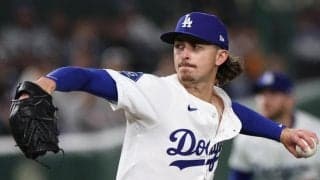 ドジャース・ロブレスキ、今季最短四回途中４失点ＫＯ　一回に２ラン被弾　二回は自身の失策適時打　チーム勝ち頭が３登板連続大量失点